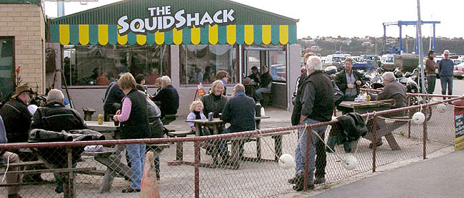 Squid Shack scene