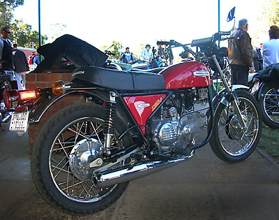 1974 Harley-Aermacchi 350cc single