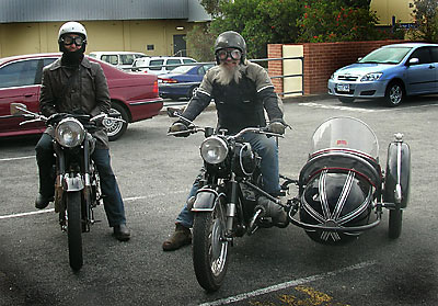 Great to arrive home with bikes still going after a long ride.