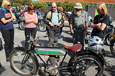 Oldest bike grabs all the attention