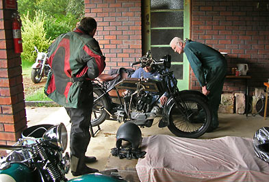 Young and old are checked by Neil and Ronnie