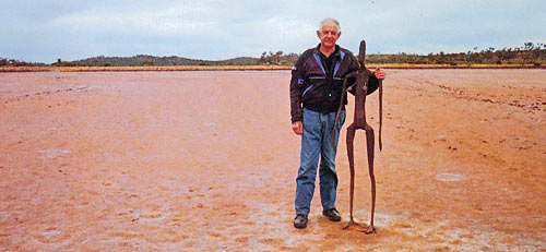 Frank and girlfriend at Lake Ballard