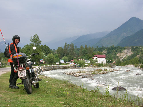 Peaceful river valley