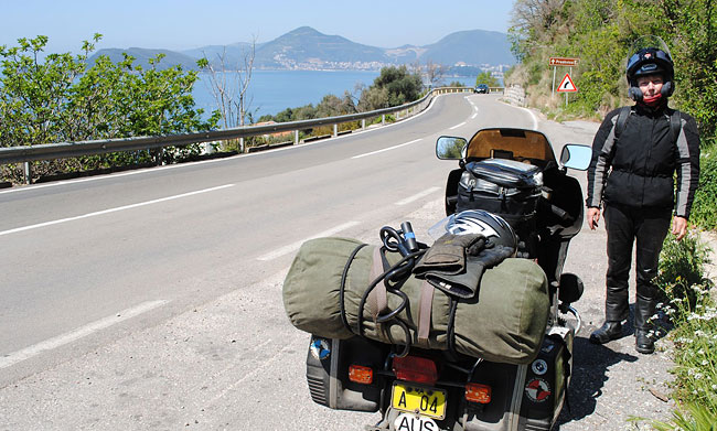 Lovely coastal
          road