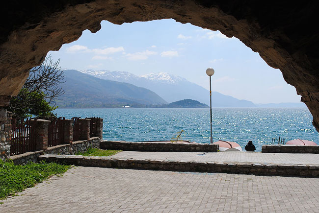 Lake Ohrid,
          Macedonia