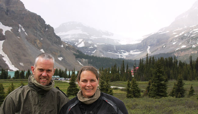 Icefields Parkway, cold but stunning place.