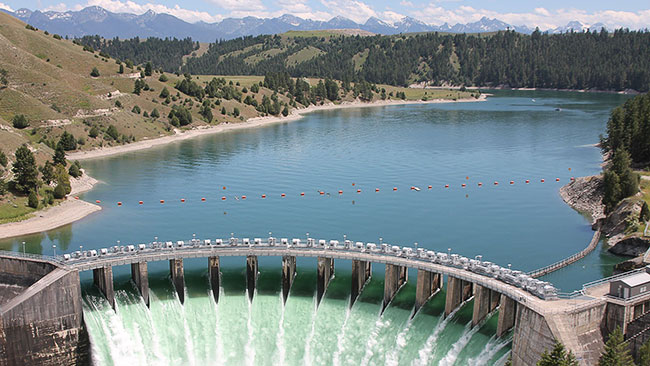 Kerr Dam, Montana.