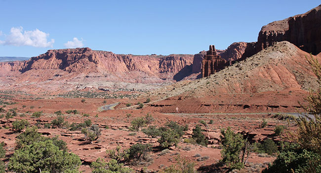 Capitol Reef National Park.