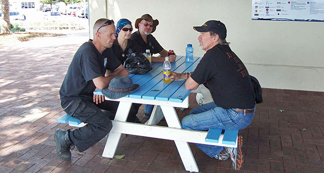 Ronnie, Wendy, Andrew and John.