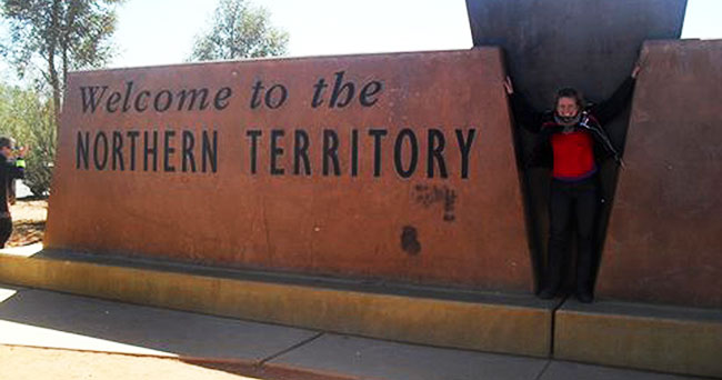 Northern Territory border.