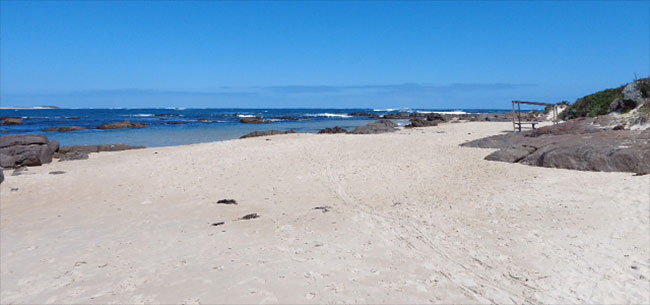 Windy Harbour beach.