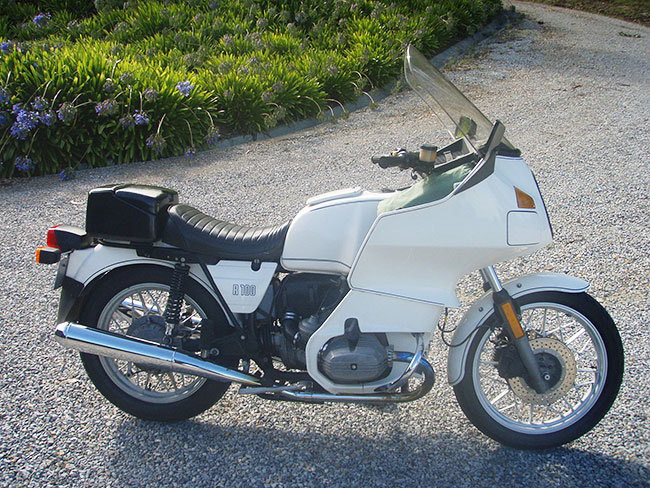 Original ex German police 81 R100TIC.