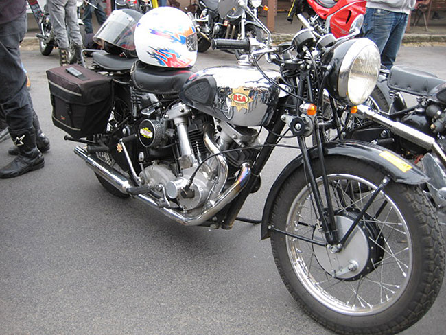 Aussie-built BSA v-twin that never was.