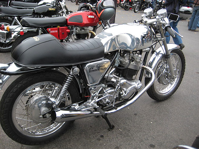 Customised Norton Commando.