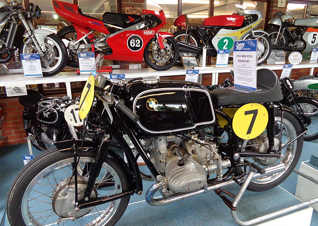 Some lovely bikes on display.