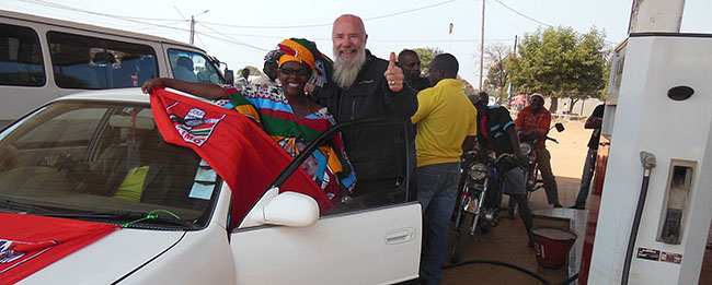 Frelimo supporter, Mozambique.