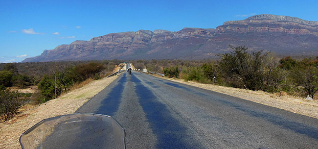 Road to the mountains.