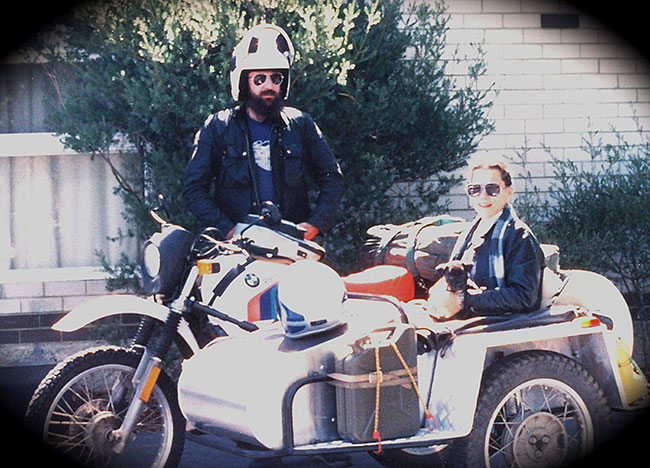 Mike, Isabelle and Dakar.