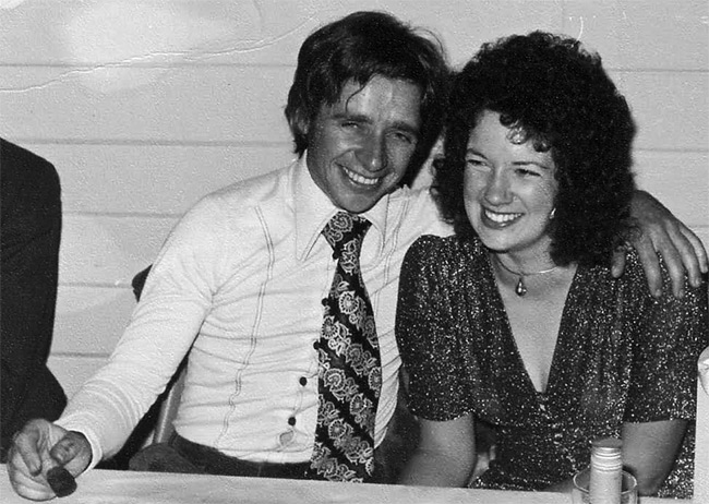 A young Rod and Corrine.