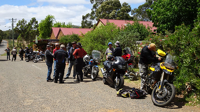 At the Porongurup store.