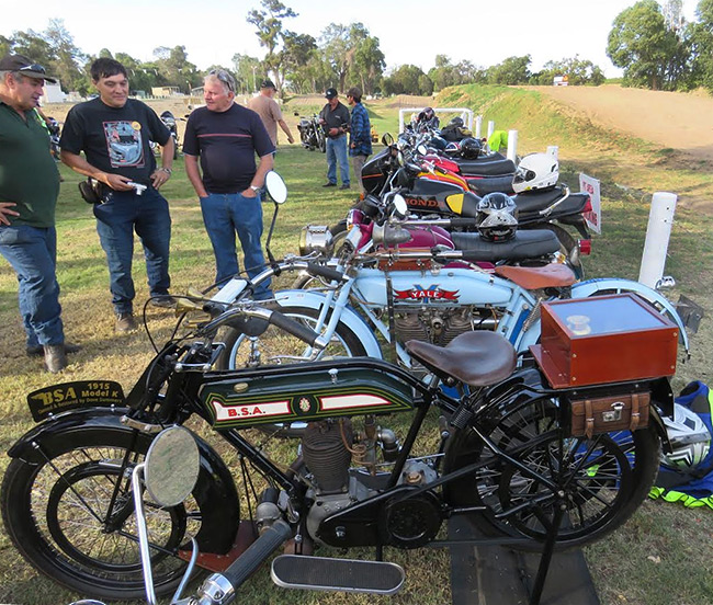 1915 BSA model K.