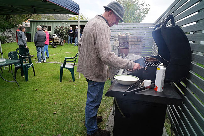 Garry Taylor, chef extraordinaire.