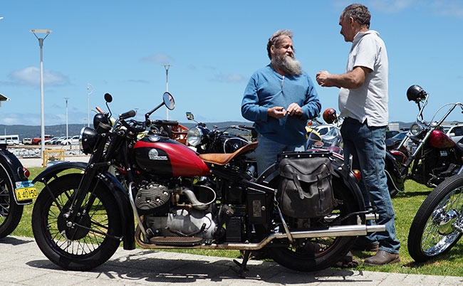 Don and his rare Indian.