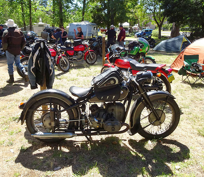 Huws original early 50s R67 BMW.