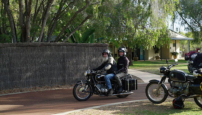 Going for a ride from Busselton RAC.