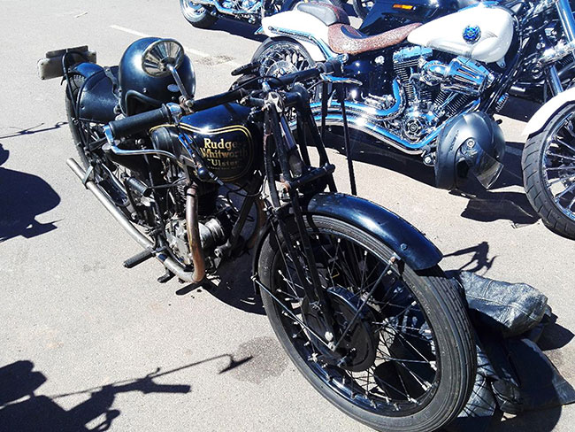 Dont see these very often - a Rudge Ulster.