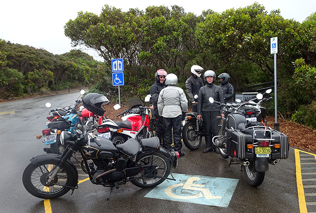 None of the bikes were disabled, so not sure why we stopped here.