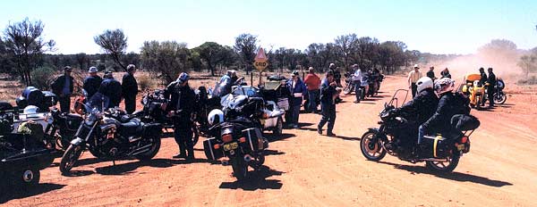 DIRT ROAD: On the way to Leonora.