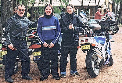 Merv and girls at Fernhook