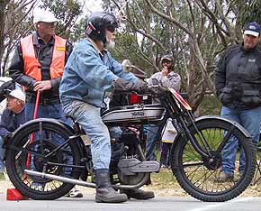 Old Norton on the line