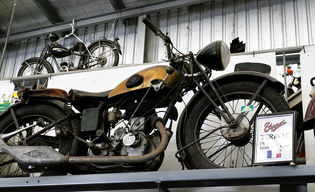 1930 Terrot two-stroke.