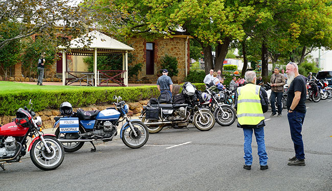 Lined up at Boyup Brook.