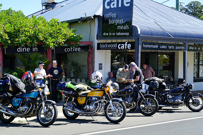 Stopping in Nannup for a break on the way to Manjimup.