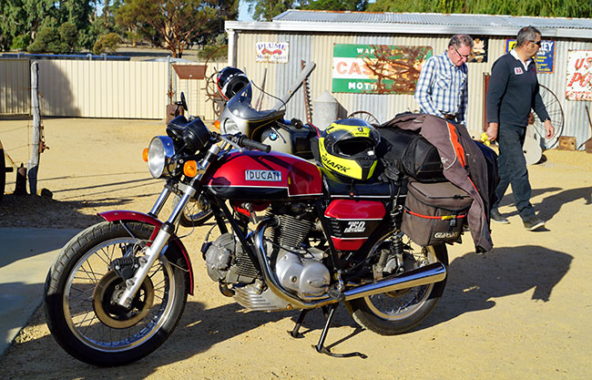 Wes very desirable 750 GT Ducati.